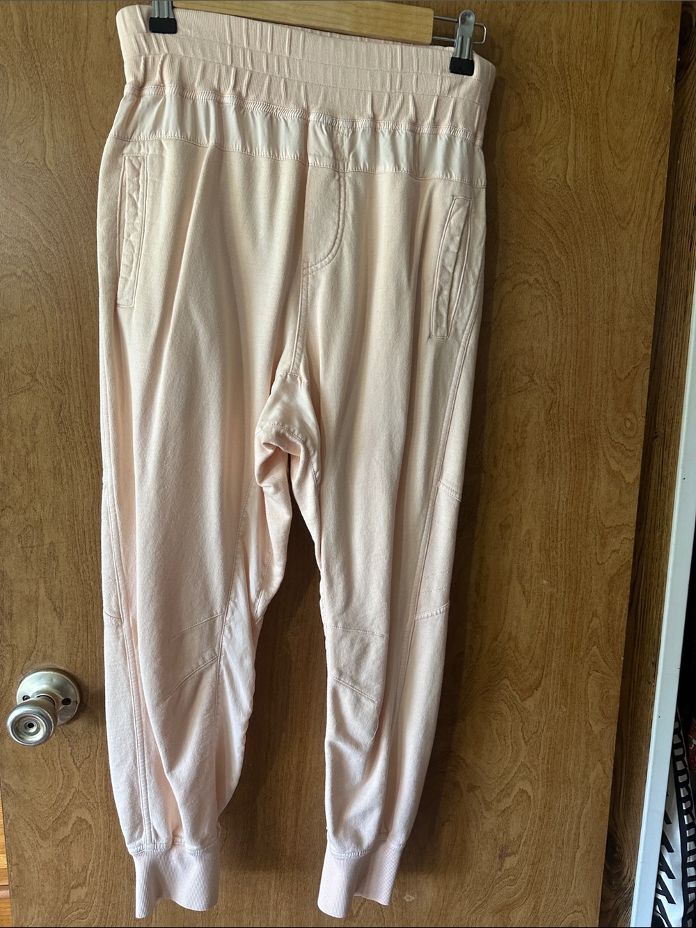 Young Fabulous & Broke Pale Pink Jogger Pants